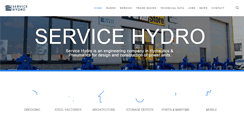 Desktop Screenshot of hydro.be