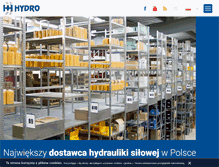 Tablet Screenshot of hydro.com.pl